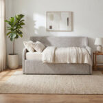 Vienna Upholstered Day Bed with Pull-Out - 90x200 cm