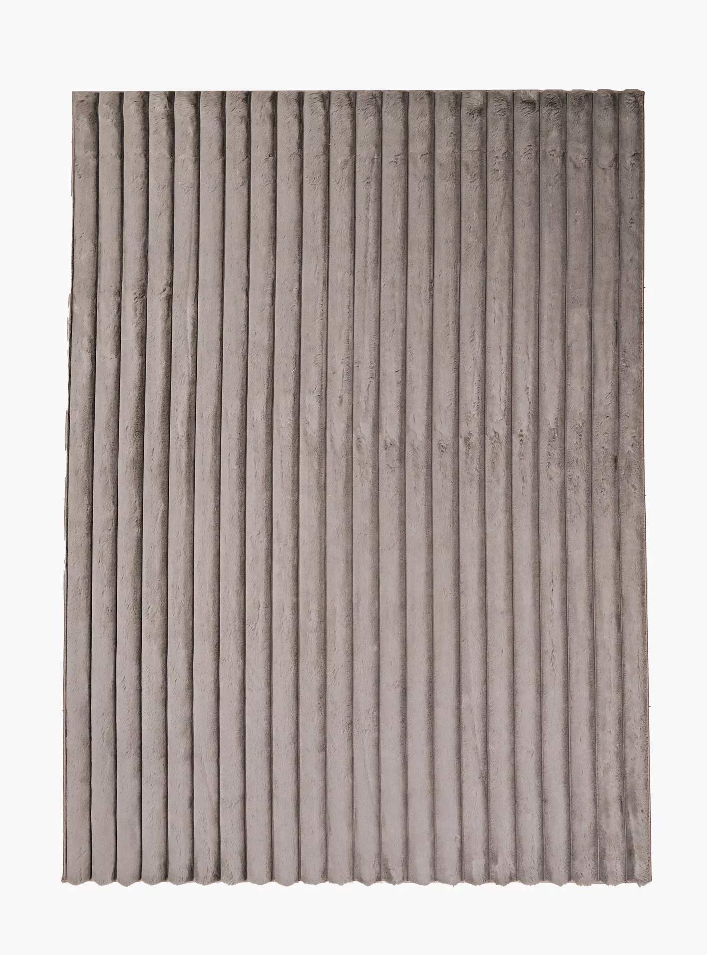 Vertica 3D Linear Strip 3D Rabbit Fur Rug - 200x300 cm - Image 3