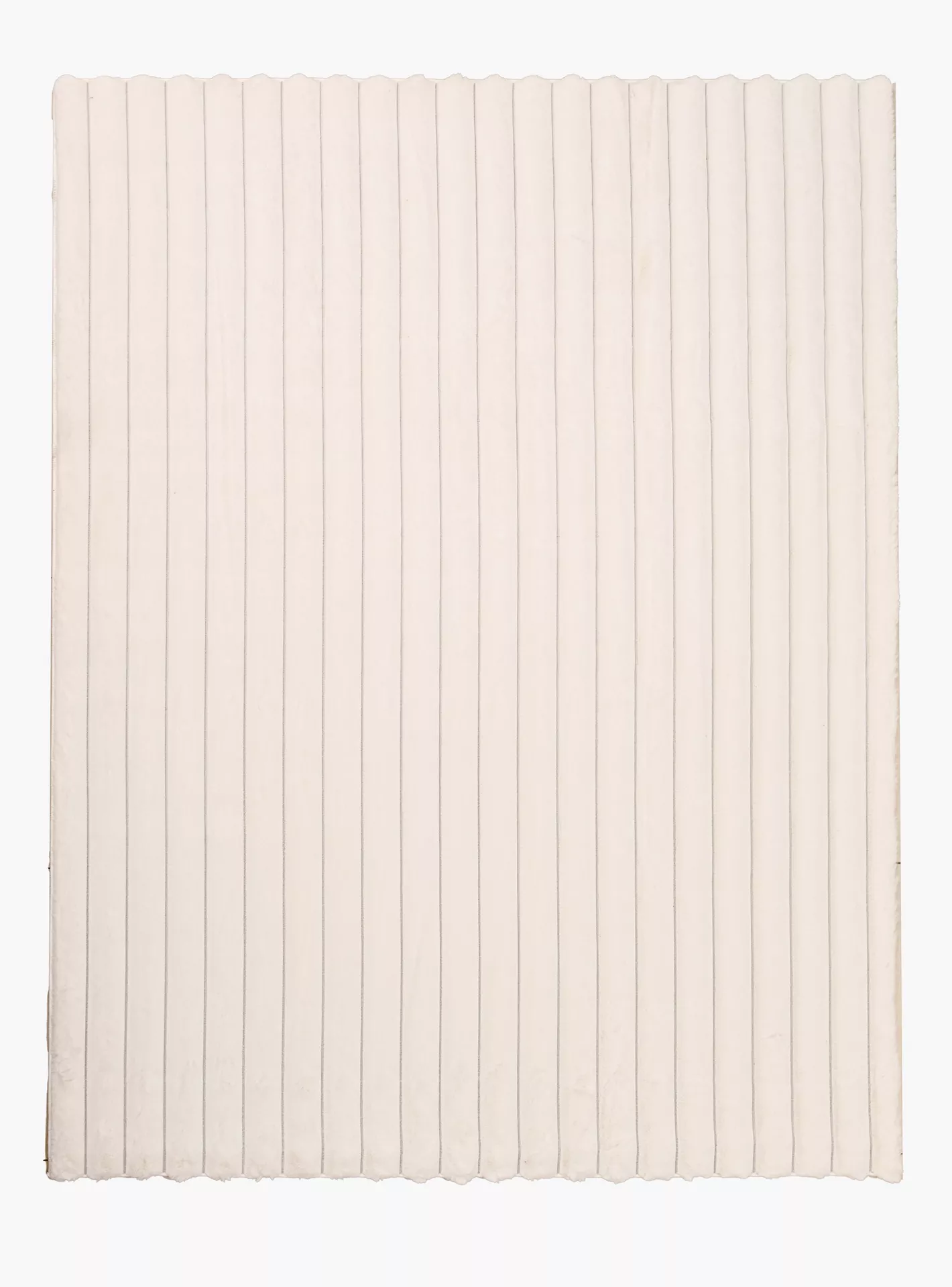 Vertica 3D Linear Strip 3D Rabbit Fur Rug - 160x230 cm - Image 3