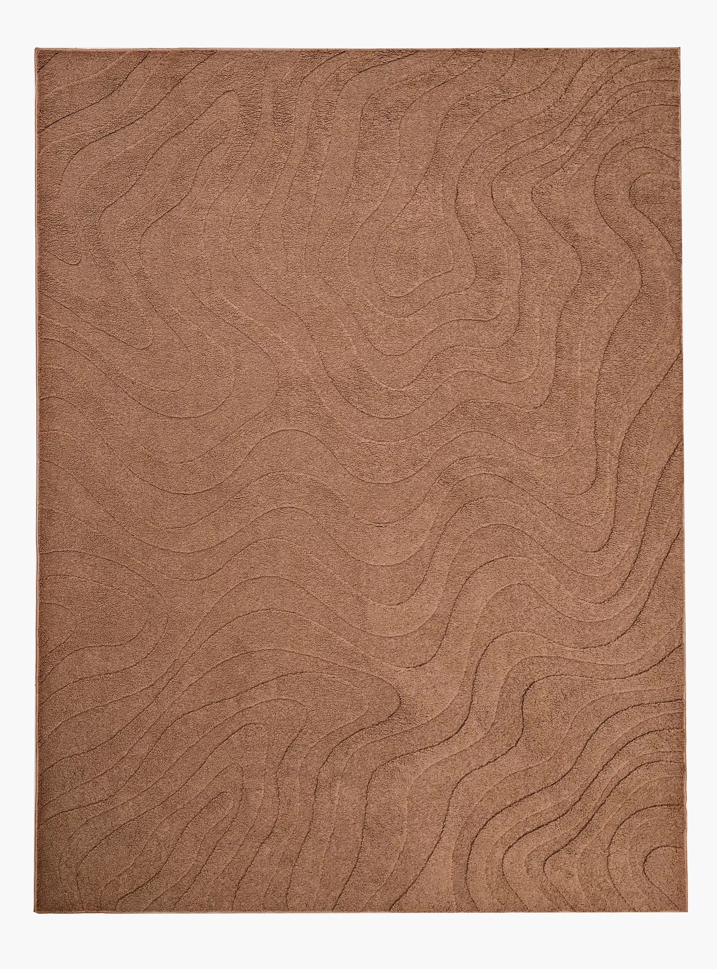 Wavy Sherpa Jacquard Ripple Sherpa Rug - 200x300 cm - Image 3