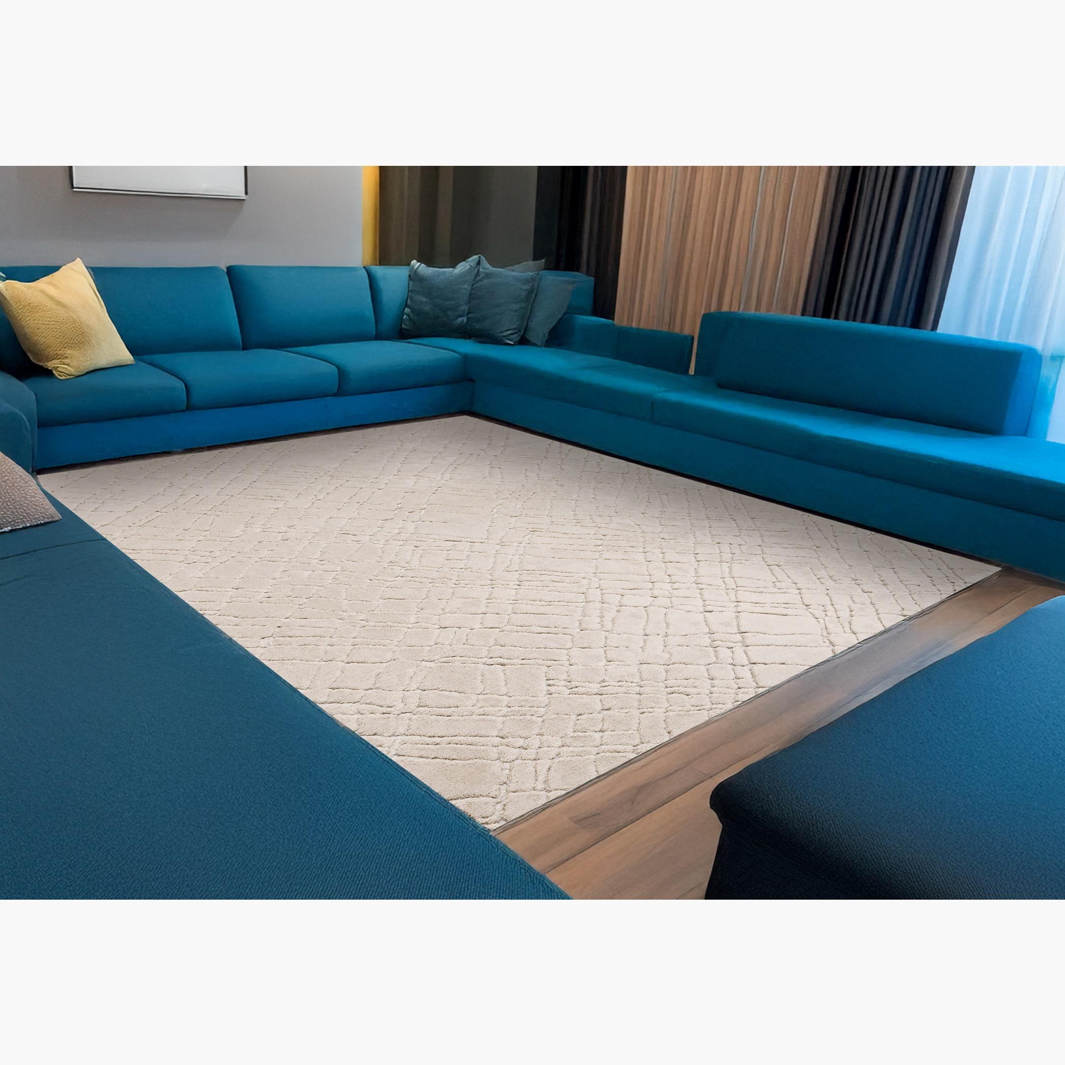 Velvet Carved Rug - 160x230 cm