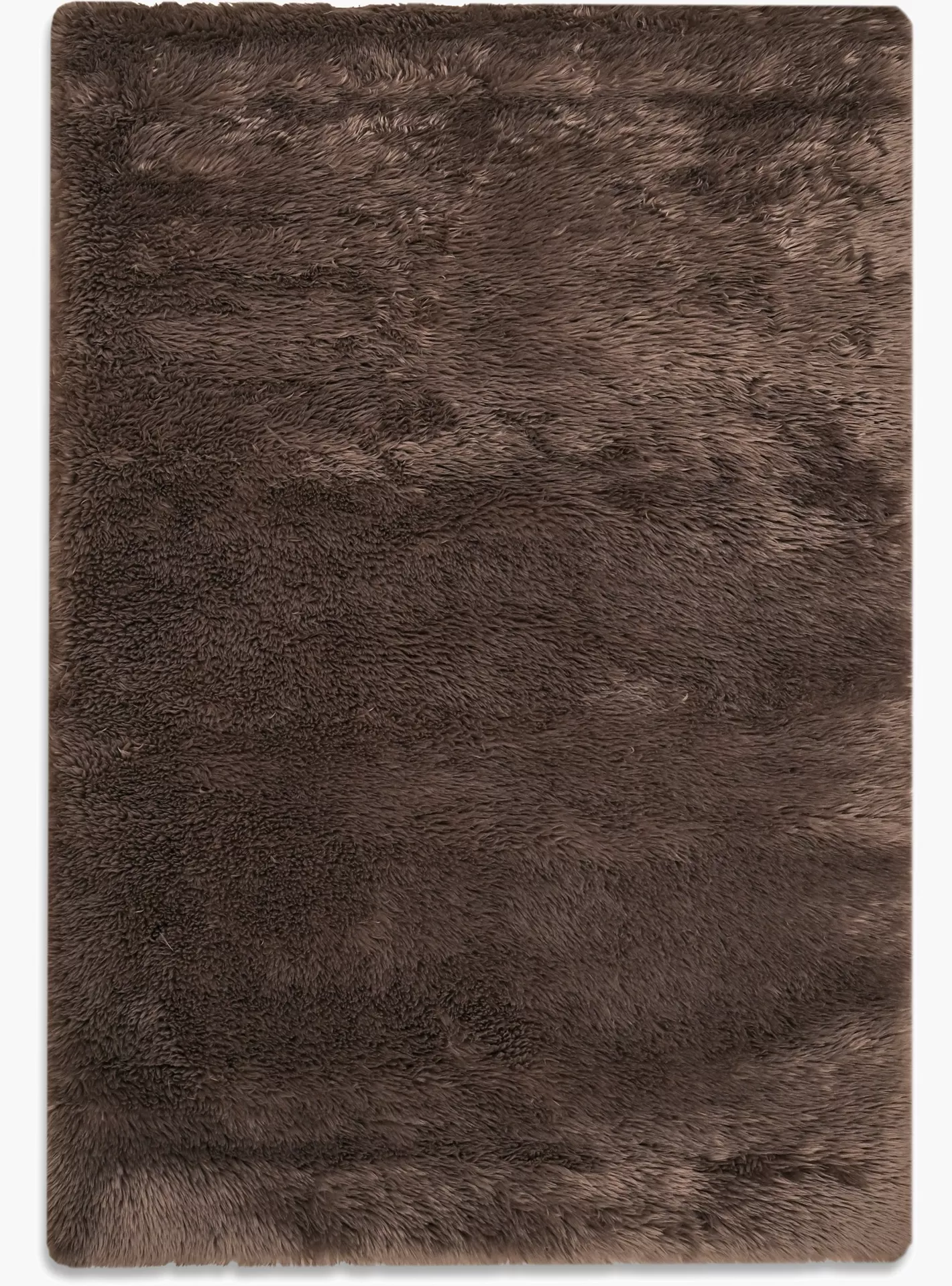 Frizzy Tie Dyed Faux Rabbit Fur Rug - 230x160 cm - Image 2