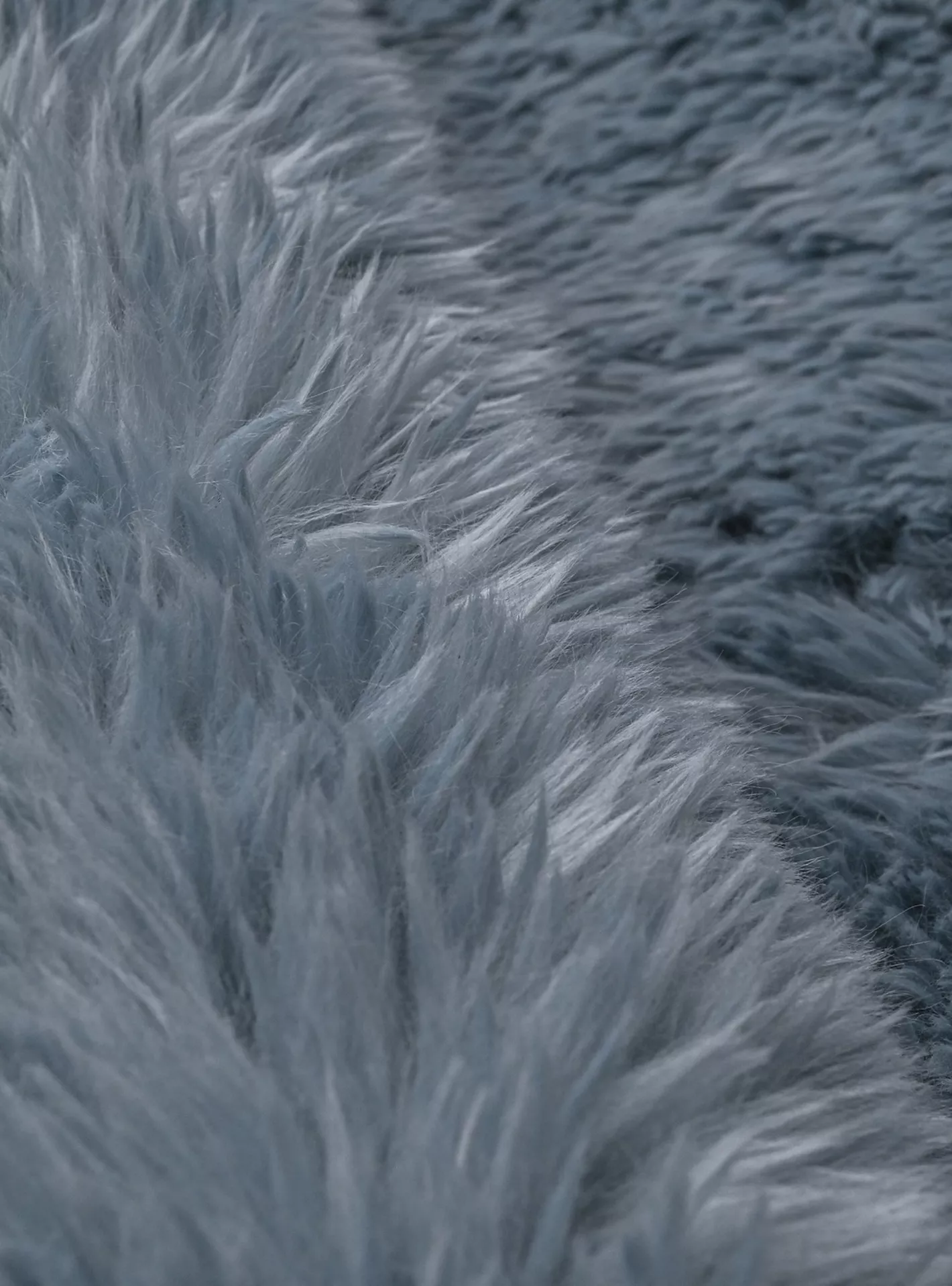 New Faux Rabbit Frizzy Tie Dyed Rabbit Fur Rug - 300x200 cm - Image 2