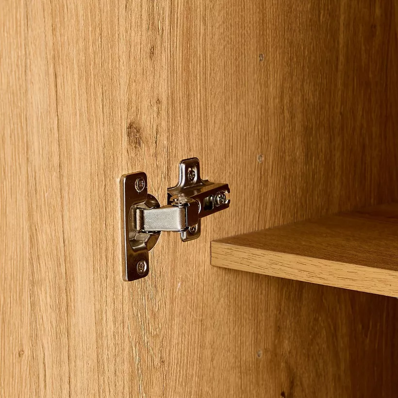 Hamburg 6-Door Wardrobe with 2 Drawers and Mirrors - Image 5
