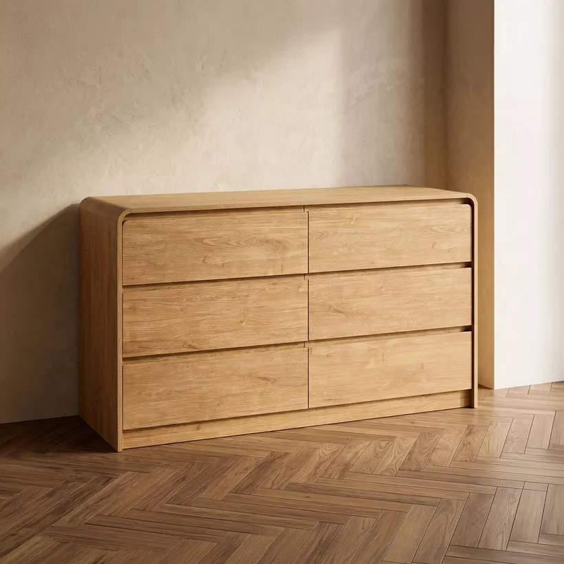 Hamburg 6-Drawer Master Dresser - Image 6