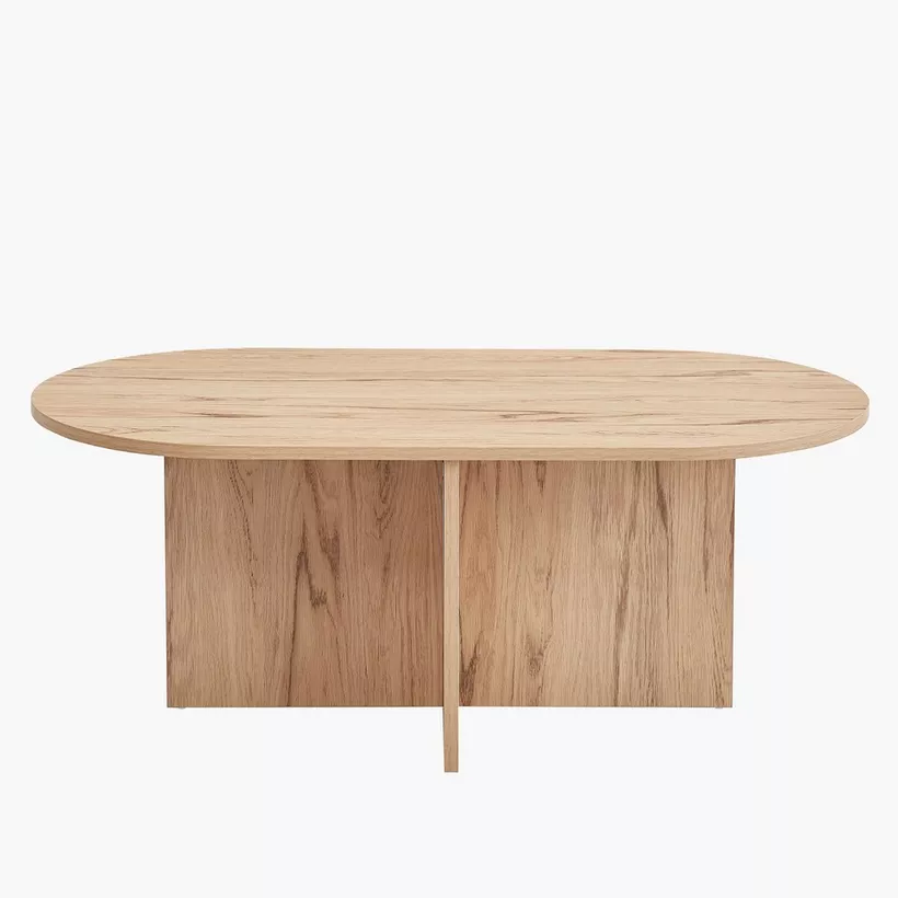 Klon Coffee Table with 2 Upholstered Stool - Image 6