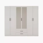 Marwell 6 Door Wardrobe with 2 Drawers and Mirrors