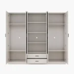 Marwell 6 Door Wardrobe with 2 Drawers and Mirrors