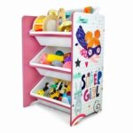 3-Tier Toy Storage Rack Multicolour