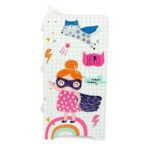 3-Tier Toy Storage Rack Multicolour