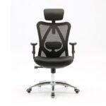 Sihoo M18 Office Desk Chair, Ergonomic Computer Office Chair with Adjustable Headrest and Lumbar Support,High Back Executive Swivel Chair Black