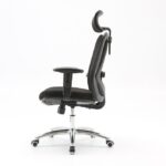 Sihoo M18 Office Desk Chair, Ergonomic Computer Office Chair with Adjustable Headrest and Lumbar Support,High Back Executive Swivel Chair Black