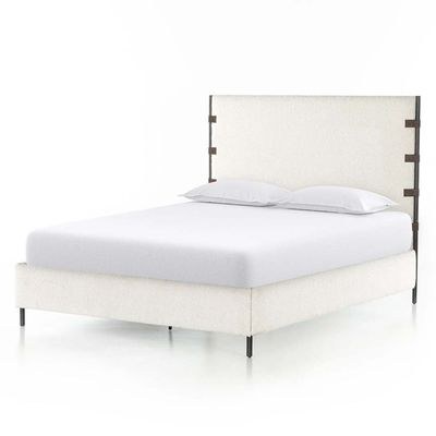 Adelina 160X200 Queen Bed/ Cream - Image 3