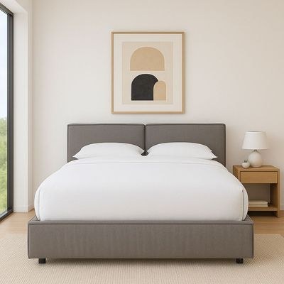 Motivita Comfort Upholstered Bed Pillow Top Pocket Spring Mattress With Memory Foam By Queen Size 160cmx200cm - Image 3
