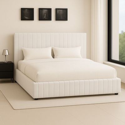 Miami Queen Size Bed With Mattress 160x200 cm - Image 3