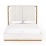 Baila Crescent 120X200 Single Bed/ Ivory