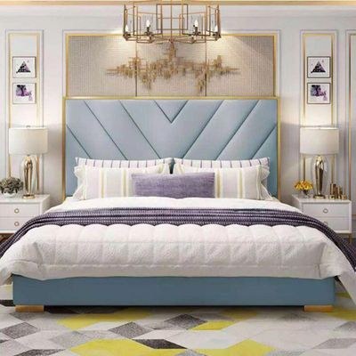 Gilma PVC Luxury Upholstered 100X200 Single Bed - Image 2