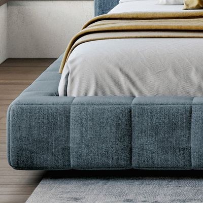 Square Patterned with Side Peninsula 160X200 Queen Bed - Image 3