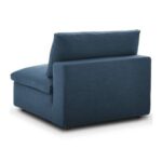 Novara 8 Seater Fabric Sofa -Navy Blue - L400cm x W292cm x H88cm