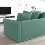Moduler 5 Seater Fabric Corner Sofa - Light Green - L164cm x W328cm x H104cm