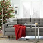 Tranquil Tides 3 Seater tufted sofa Fabric - Gray - L 239cm x W 97cm x H 72cm
