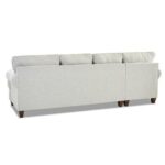 Harlem 4 Seater Corner Sofa & Chaise Fabric - Gray - L 292cm x W 162cm x H 99cm
