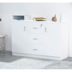 Carre 1147 White Credenza