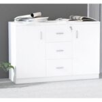 Carre 1147 White Credenza