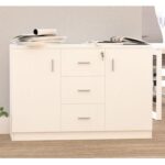 Carre 1147 White Credenza