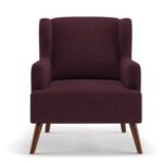 Brando Arm Chair-Modern Upholstered Accent Chair-Comfortable Seating with Armrests-Stylish Design for Living Room, Office, or Lounge-Durable Frame-Elegant Fabric Finish-Perfect for Contemporary Interiors
