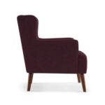 Brando Arm Chair-Modern Upholstered Accent Chair-Comfortable Seating with Armrests-Stylish Design for Living Room, Office, or Lounge-Durable Frame-Elegant Fabric Finish-Perfect for Contemporary Interiors