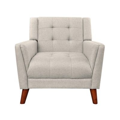 Greenmont Wide Tufted Armchair-Beige - Image 3