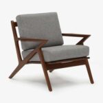 Soto Apartment Chair-Grey & Brown
