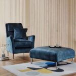 Vexi Fabric Accent Chair-Grey