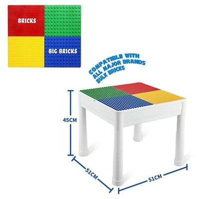 Little Story 4in1 Activity and Block Table w / t 350 Blocks - XL - Image 2