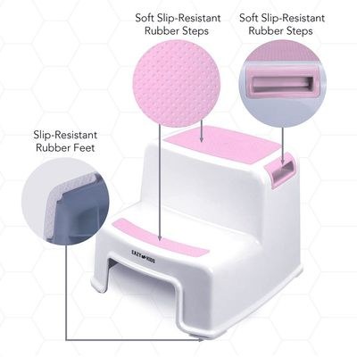 Eazy Kids - Step Stool - Pink - Image 3