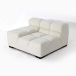 Modular Channel Tufted Sofa-Beige