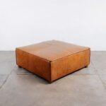Signature Modular Sectional Leather Sofa-Brown-Premium Leather Upholstered Modular Sofa-Contemporary Sectional Design-Customizable Seating Arrangement-Spacious and Comfortable for Living Room or Office-Durable Frame Construction