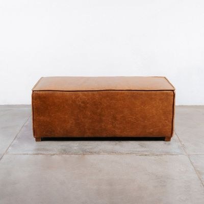 Signature Modular Sectional Leather Sofa-Brown-Premium Leather Upholstered Modular Sofa-Contemporary Sectional Design-Customizable Seating Arrangement-Spacious and Comfortable for Living Room or Office-Durable Frame Construction - Image 3