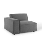Restore 6-Piece Sectional Sofa-Dark Grey-Modern Modular Sofa Set-Spacious Upholstered Sectional with Plush Cushions-Customizable 6-Piece Design for Flexible Seating-Durable Frame Construction-Comfortable and Stylish for Living Room or Lounge