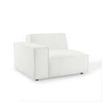 Restore 5-Piece Sectional Sofa White-Modern Modular Upholstered Sofa-Spacious 5-Piece Sectional with Plush Cushions-Customizable Seating Configuration-Durable Frame Construction-Comfortable and Stylish Living Room Furniture