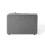 Restore 6-Piece L-Shaped Sectional Sofa Dark Grey-Modern Modular Upholstered Sofa-Spacious L-Shaped Sectional with Plush Cushions-Customizable 6-Piece Configuration-Durable Frame Construction