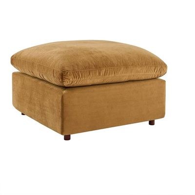 Commix Softer Microfiber-Filled Overstuffed Performance 7-Piece Sectional Sofa-Orange-Plush Upholstered Modular Sofa with Microfiber Filling-Extra Comfortable Overstuffed Cushions-Durable Performance Fabric for Easy Maintenance-Spacious 7-Piece Sectional Design-Sturdy Frame Construction - Image 4