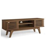 Render Media Console TV Stand-Brown