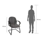 Helena 591-2 Visitors Chair UK Grey