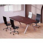 Incontro C148-24 Modern Conference Table Apple Cherry