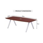 Incontro C148-24 Modern Conference Table Apple Cherry