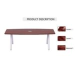Incontro C148-24 Modern Conference Table Apple Cherry