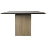 Projekt 7 Rec 120 Square Modular Conference Table Walnut