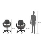 Debra 1380A Task Chair Grey